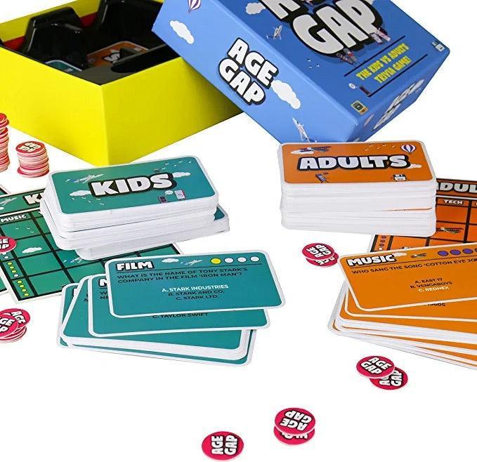 Age Gap - Kids Vs Adults Trivia Game - SpectrumStore SG