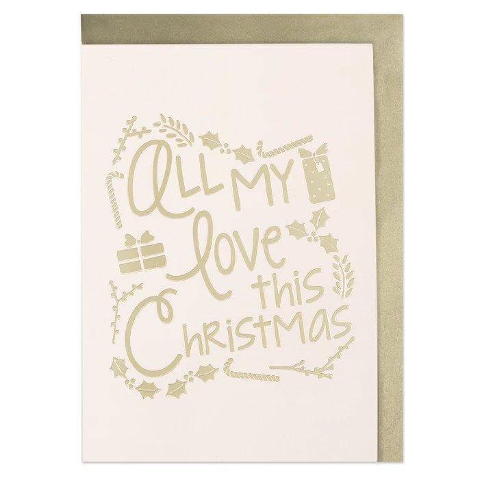 All My Love This Christmas Card - SpectrumStore SG