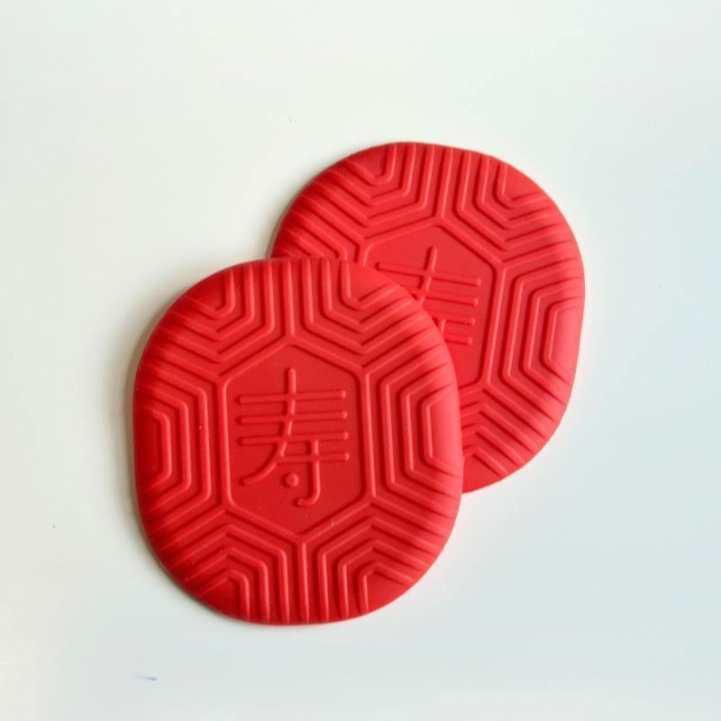 Ang Ku Kueh Coasters (set of 2) - SpectrumStore SG