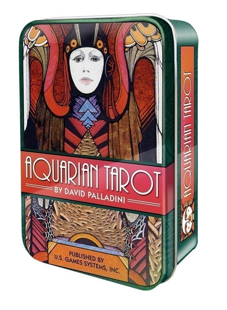 Aquarian Tarot Deck In A Tin - SpectrumStore SG