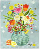 Archival Wall Prints: Floral Vases Art (Set of 4) - SpectrumStore SG