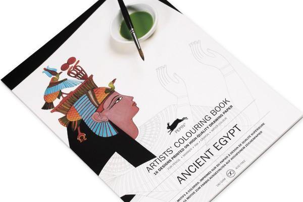 Artists' Colouring Book: Ancient Egypt - SpectrumStore SG