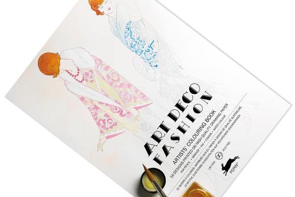 Artists' Colouring Book: Art Deco Fashion - SpectrumStore SG