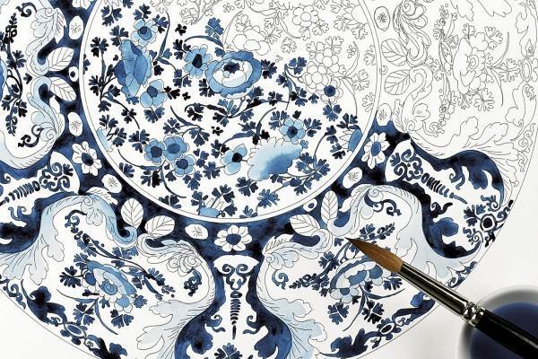Artists' Colouring Book: Delft - SpectrumStore SG
