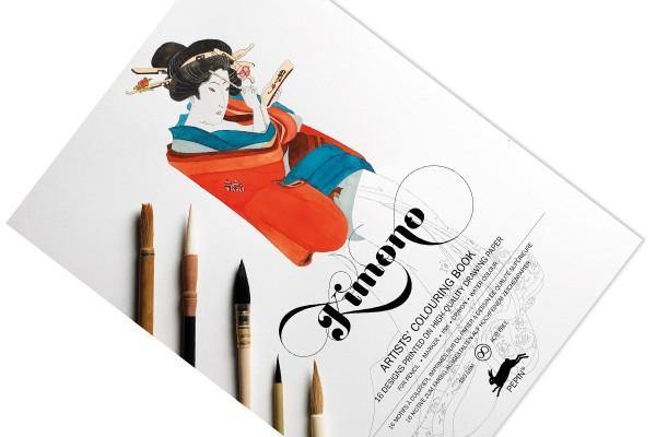 Artists' Colouring Book: Kimono - SpectrumStore SG
