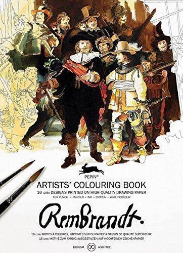 Artists' Colouring Book: Rembrandt - SpectrumStore SG