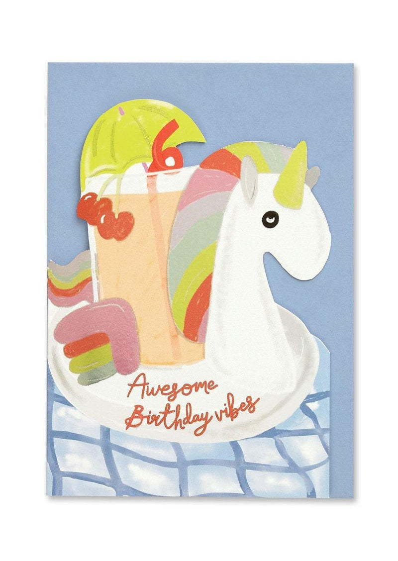 Awesome Birthday Vibes Card - SpectrumStore SG