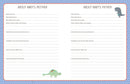 Baby's Book The First 5 Years - Dinosaurs - SpectrumStore SG