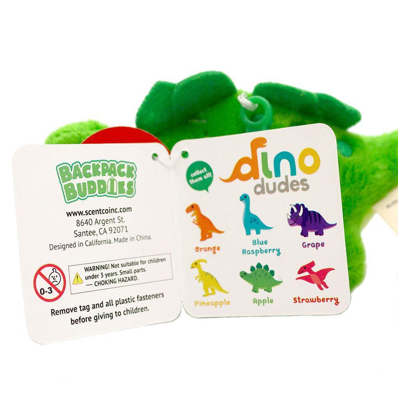 Backpack Buddies: Dino Dudes Stegosaurus - SpectrumStore SG