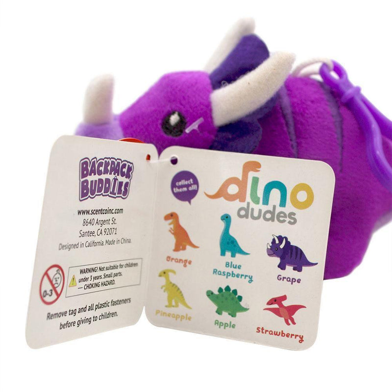 Backpack Buddies: Dino Dudes Triceratops - SpectrumStore SG