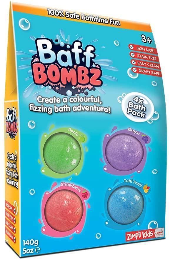 Baff Bombz Star - 4 Bath Pack - SpectrumStore SG