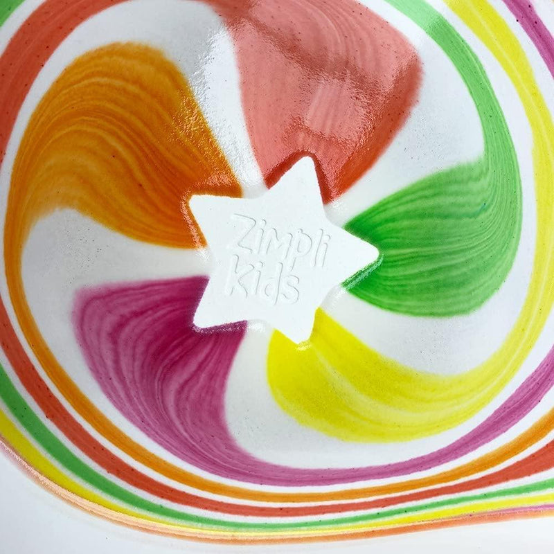 Baff Bombz - White Star with Rainbow Effect - SpectrumStore SG