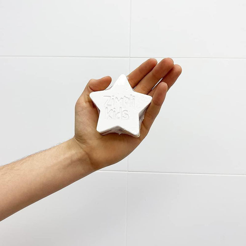 Baff Bombz - White Star with Rainbow Effect - SpectrumStore SG