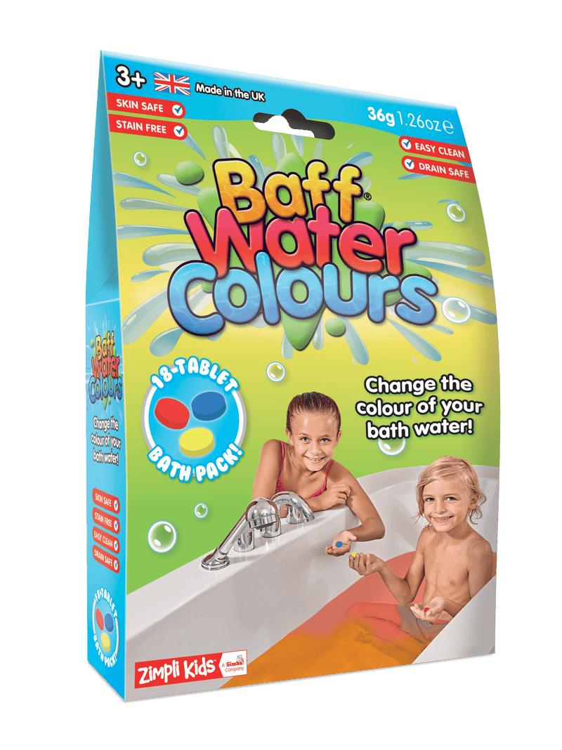 Baff Water Colours - 18 pack mix - SpectrumStore SG