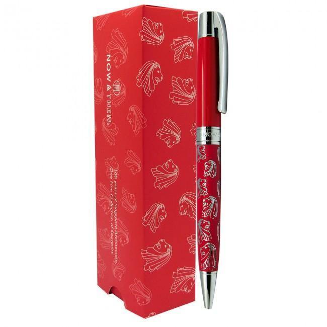 Ballpen Lion City Red - SpectrumStore SG