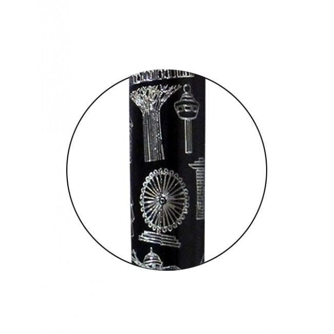 Ballpen Starburst Black - SpectrumStore SG