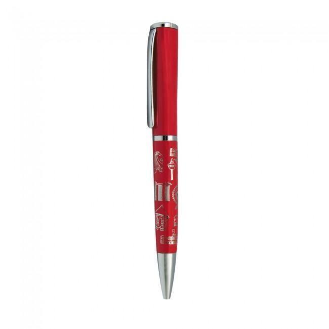 Ballpen Starburst Red - SpectrumStore SG