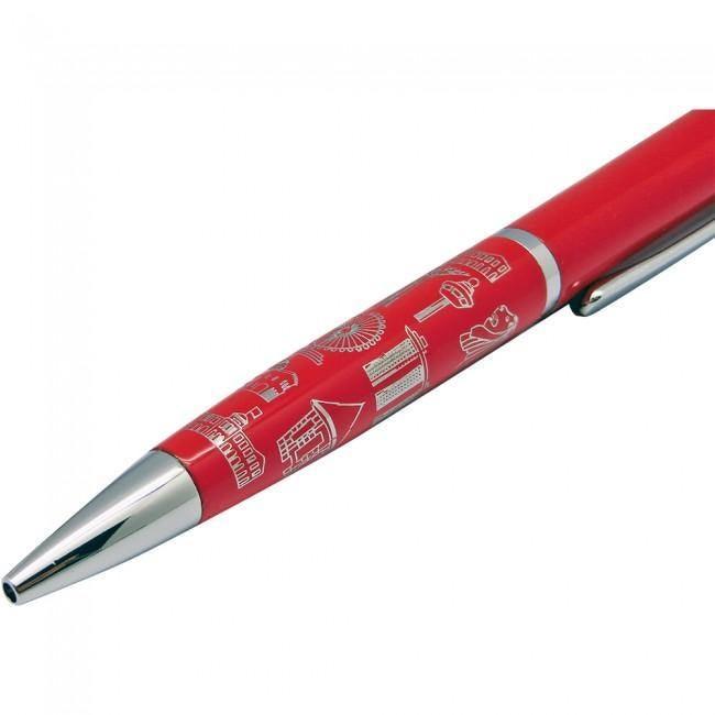 Ballpen Starburst Red - SpectrumStore SG