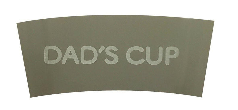 Bamboo Cup Sleeves: Dad's Cup - SpectrumStore SG