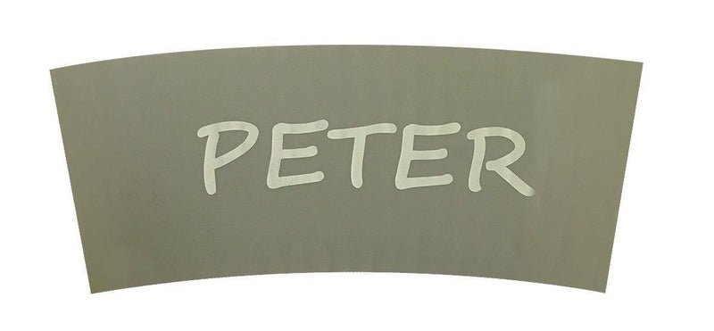 Bamboo Cup Sleeves: Names Starting With P - SpectrumStore SG