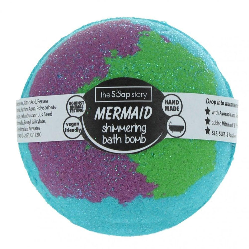Bath Bomb - Mermaid Shimmering 200g - SpectrumStore SG