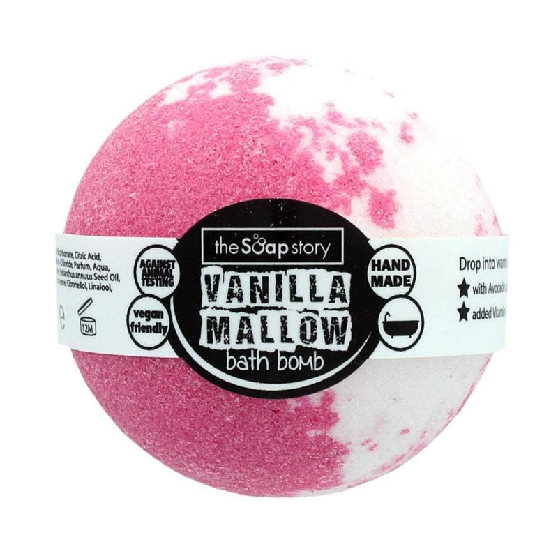 Bath Bomb: Vanilla Mallow 120g - SpectrumStore SG
