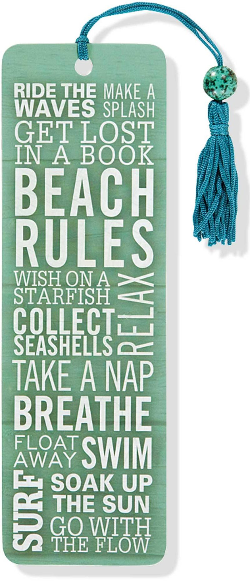 Beaded Bookmark: Beach Rules - SpectrumStore SG