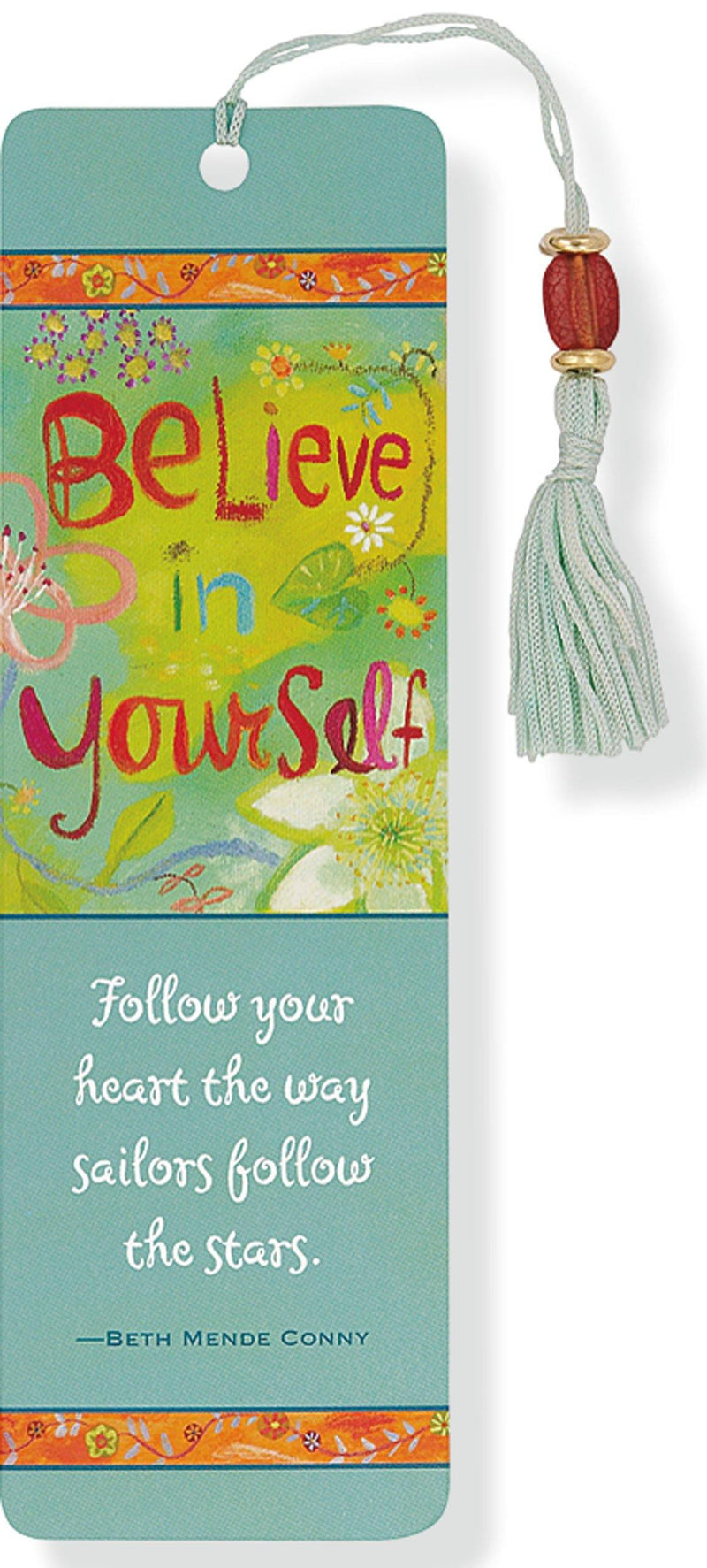Beaded Bookmark: Believe In Yourself - SpectrumStore SG