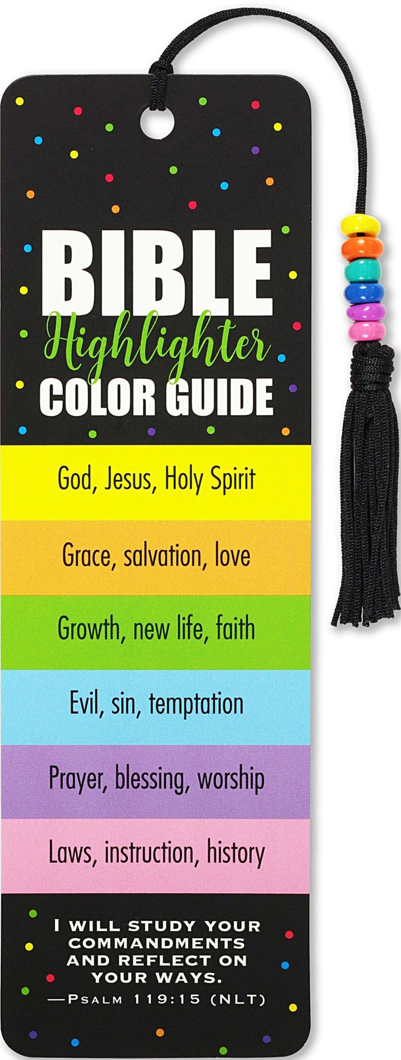 Beaded Bookmark: Bible Colour - SpectrumStore SG