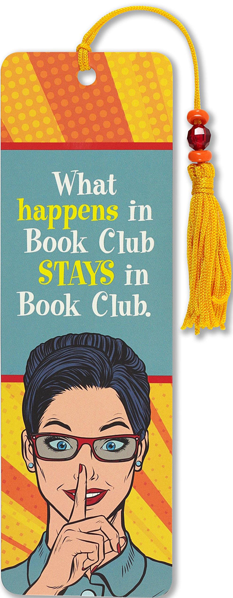 Beaded Bookmark: Book Club - SpectrumStore SG