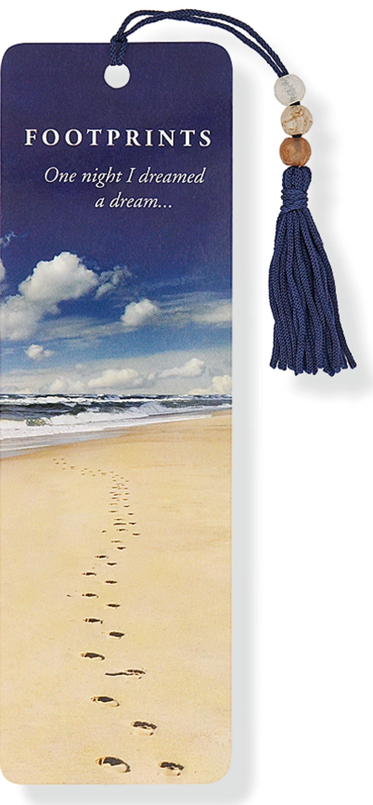 Beaded Bookmark: Footprints For Kids