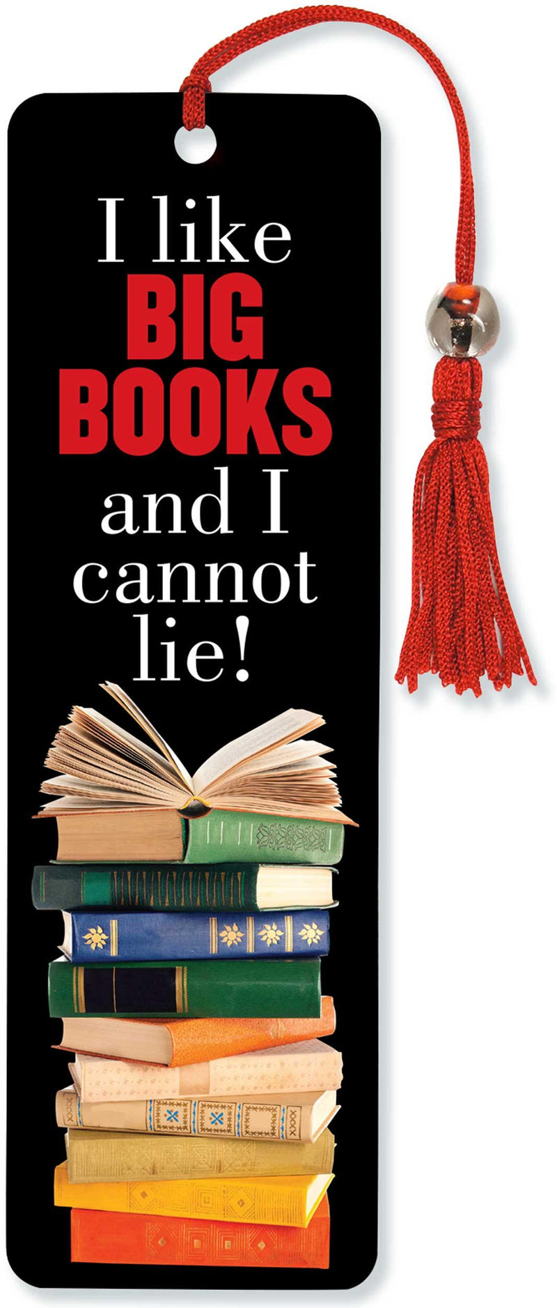 Beaded Bookmark: I Like Big Books And I Cannot Lie - SpectrumStore SG