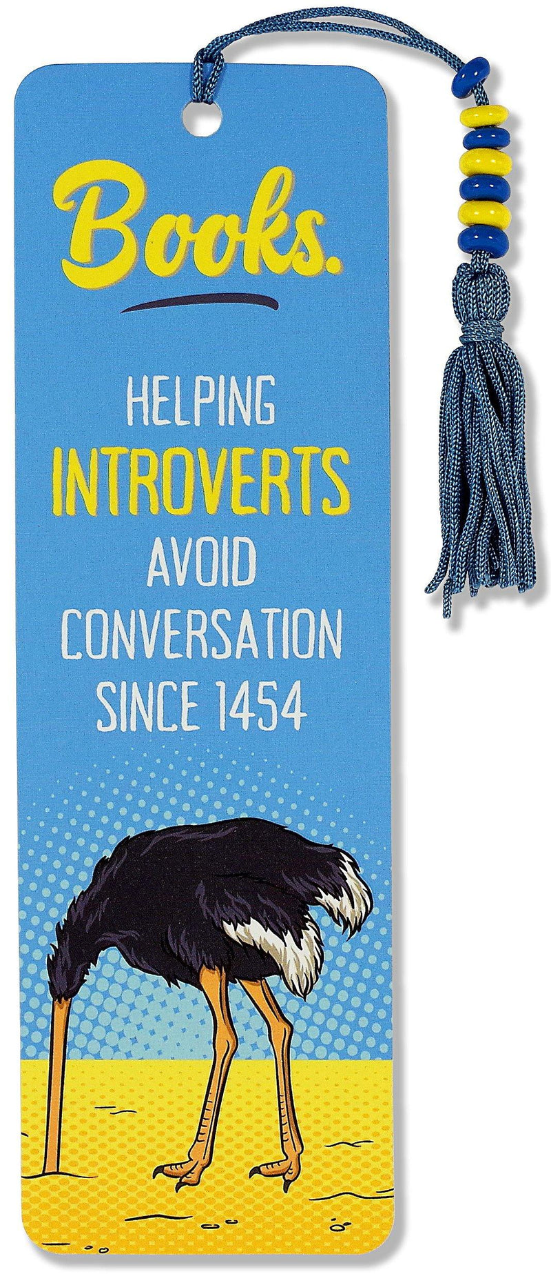 Beaded Bookmark: Introverts - SpectrumStore SG