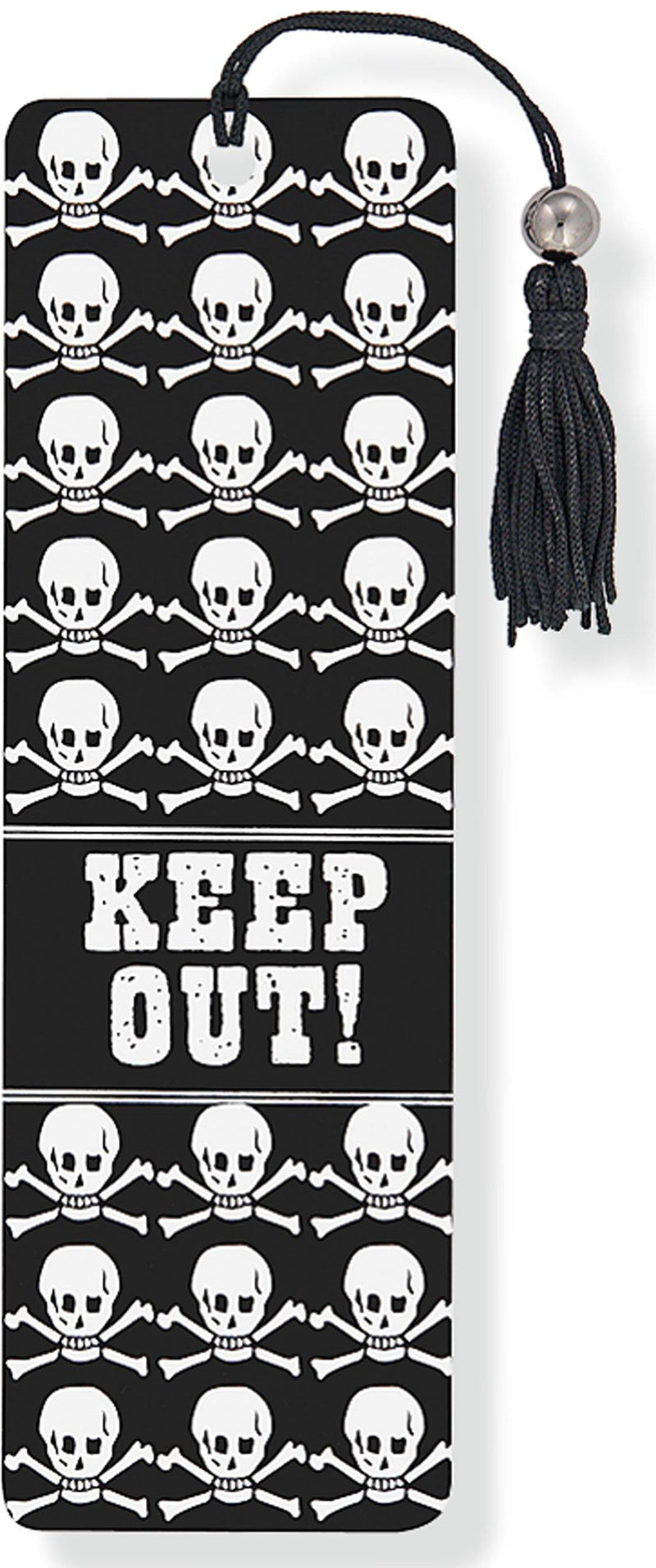 Beaded Bookmark: Keep Out! - SpectrumStore SG