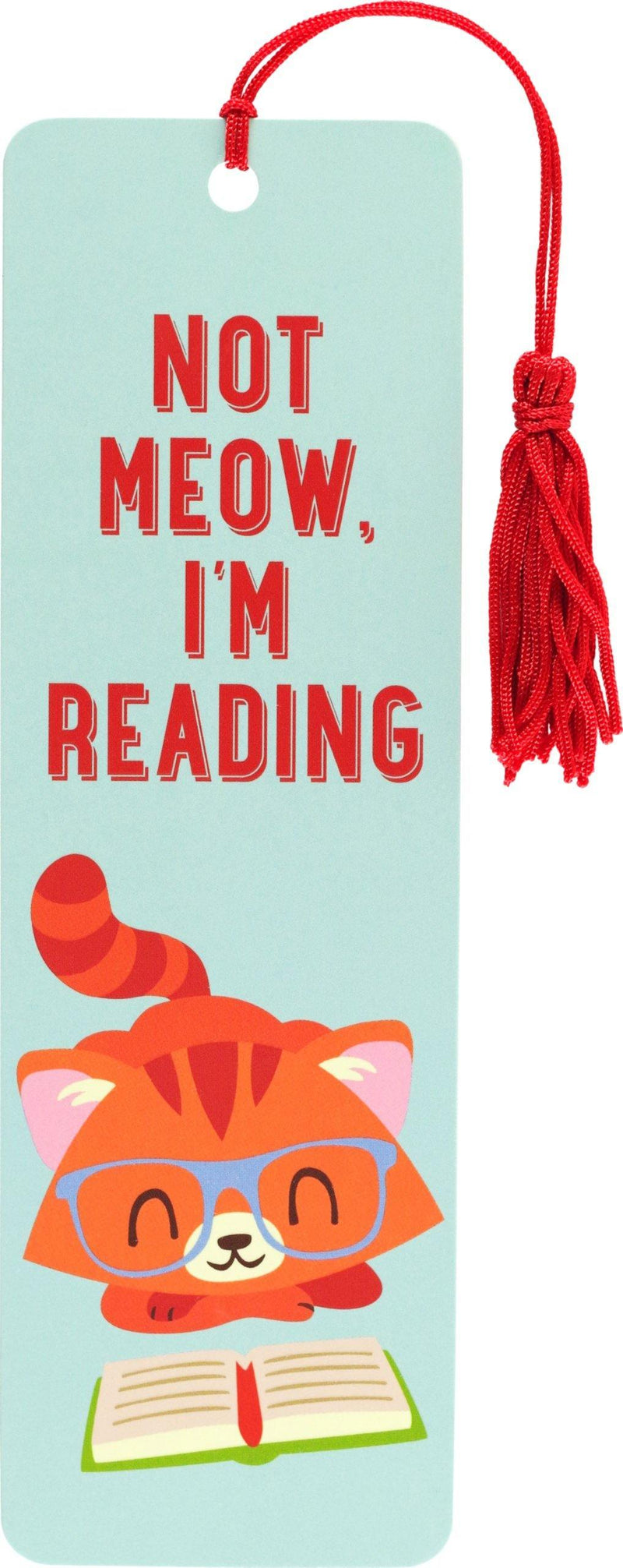 Beaded Bookmark: Not Meow, I'm Reading - SpectrumStore SG