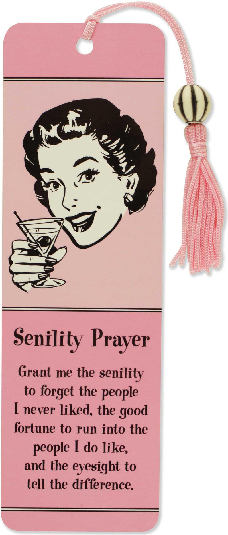Beaded Bookmark: Senility Prayer - SpectrumStore SG