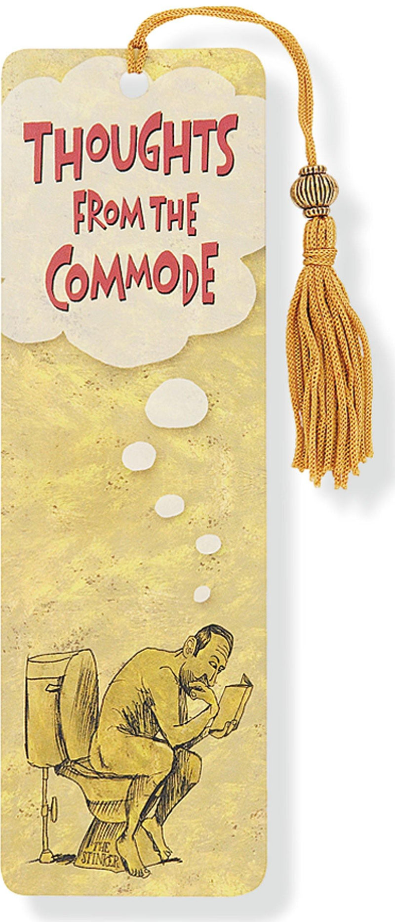 Beaded Bookmark: Thoughts From The Commode - SpectrumStore SG