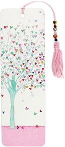 Beaded Bookmark: Tree of Hearts - SpectrumStore SG