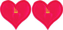 Beverly Clip-on Heart: Pink Neon - SpectrumStore SG