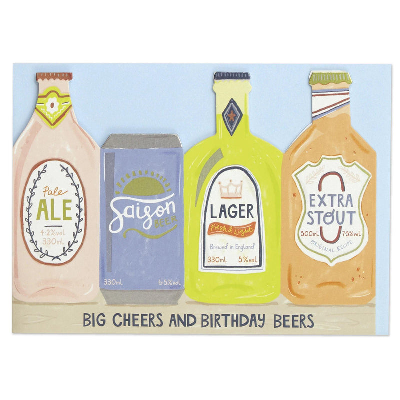 Big Cheers And Birthday Beers Card - SpectrumStore SG