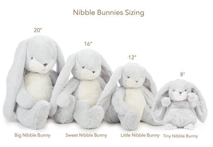 Big Nibble 20" Bunny - Grey - SpectrumStore SG