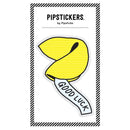 Big Puffy Fortune Cookie Sticker - SpectrumStore SG