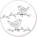 Birds Embroidery Pattern Transfers - SpectrumStore SG