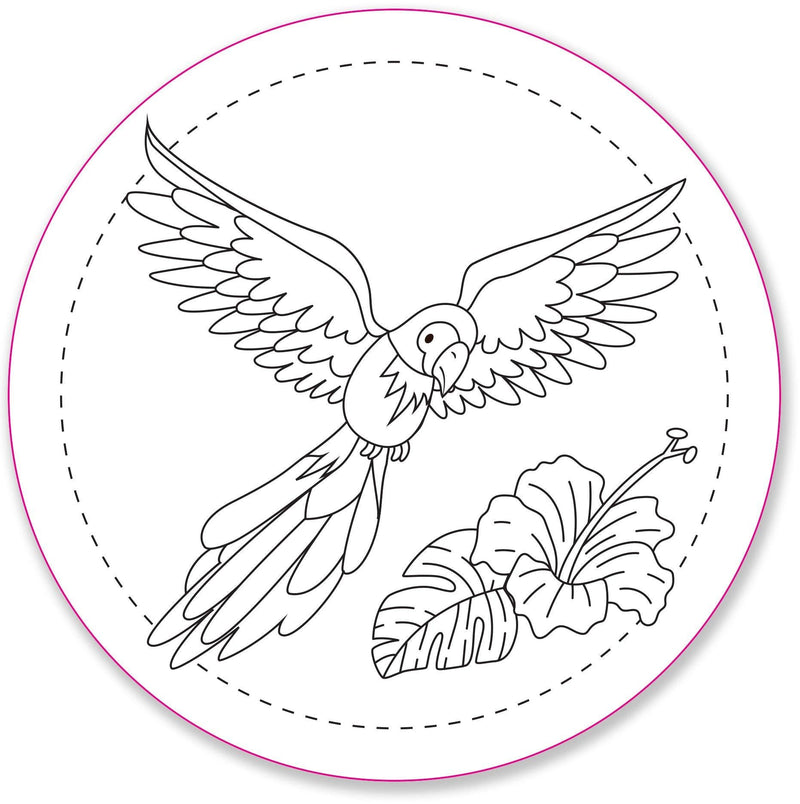 Birds Embroidery Pattern Transfers - SpectrumStore SG
