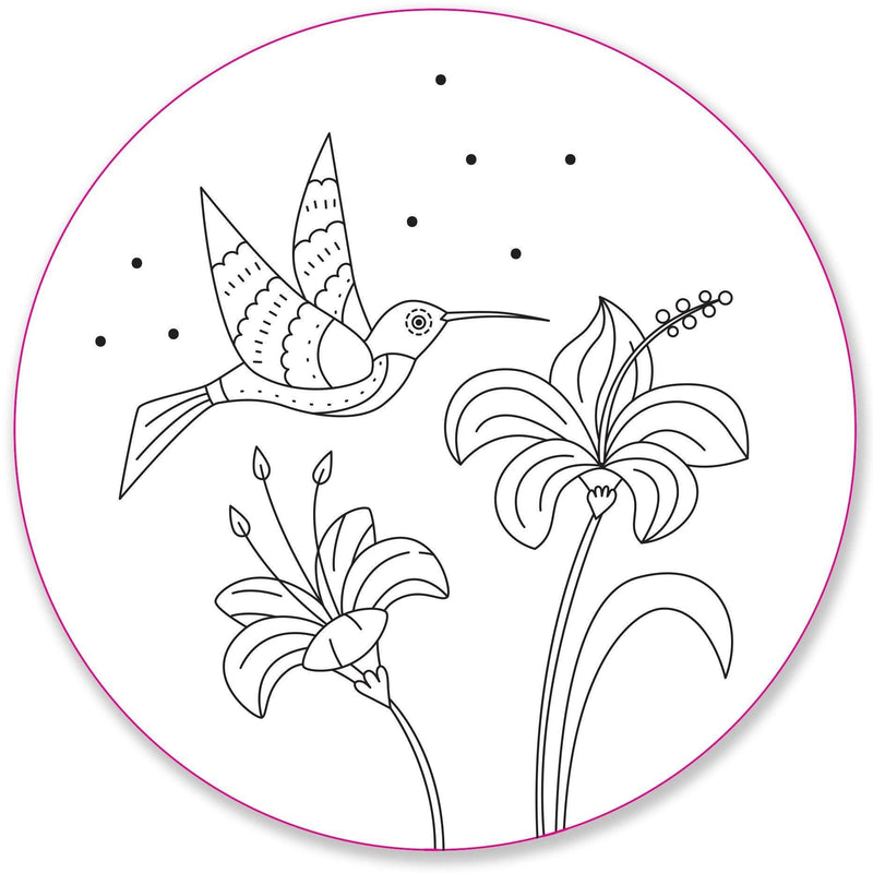 Birds Embroidery Pattern Transfers - SpectrumStore SG