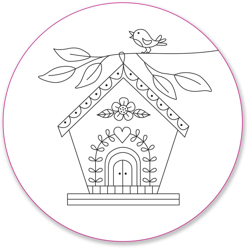 Birds Embroidery Pattern Transfers - SpectrumStore SG