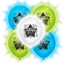 Birthday Boy Light Up Balloons - 5 Pack - SpectrumStore SG