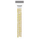 Black & Yellow Alphabet Sticker - SpectrumStore SG