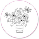 Blooms & Succulents Embroidery Pattern Transfers - SpectrumStore SG