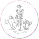Blooms & Succulents Embroidery Pattern Transfers - SpectrumStore SG